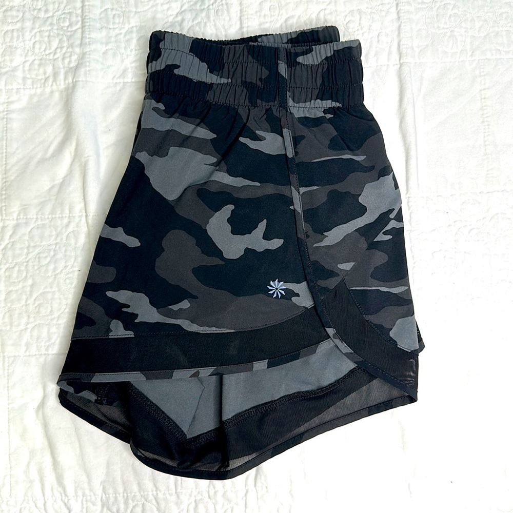 Camo Mesh Racer Run Short